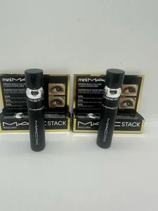 MAC 2 Mini Mac Black Stack Mascara Infinite-Build Volume & Length 0.27 oz - Picture 1 of 4