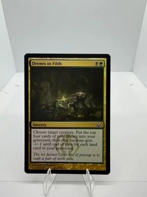 Magic the Gathering Drown in Filth Dragon's Maze 67/156 Common - Image 1 of 3