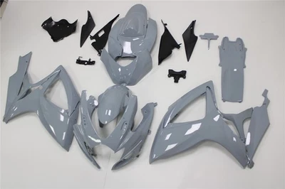Kit de carenado gris cemento para Suzuki GSXR600 GSXR750 2006 2007 carrocería de inyección Foto 1 de 4