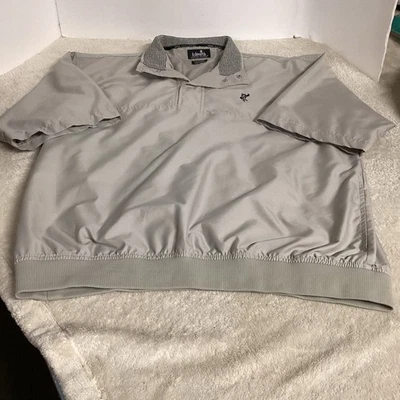 Chaqueta Pullover de Golf Ashworth Weather System Hombres Caqui L XLWagua Resistente al Viento Foto 1 de 4