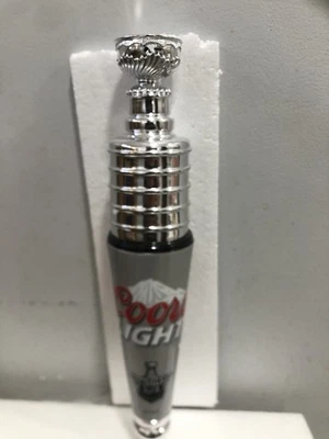 NIB Coors Light Stanley Cup Trophy Tap Handle Measures 12” Tall In Original Box - Image 1 of 4