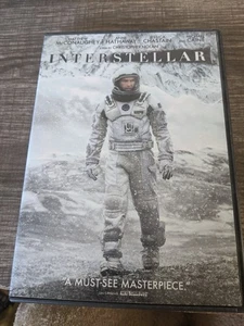 INTERSTELLAR DVD RATED PG-13 PREOWNED FREE US SHIP - Picture 1 of 4