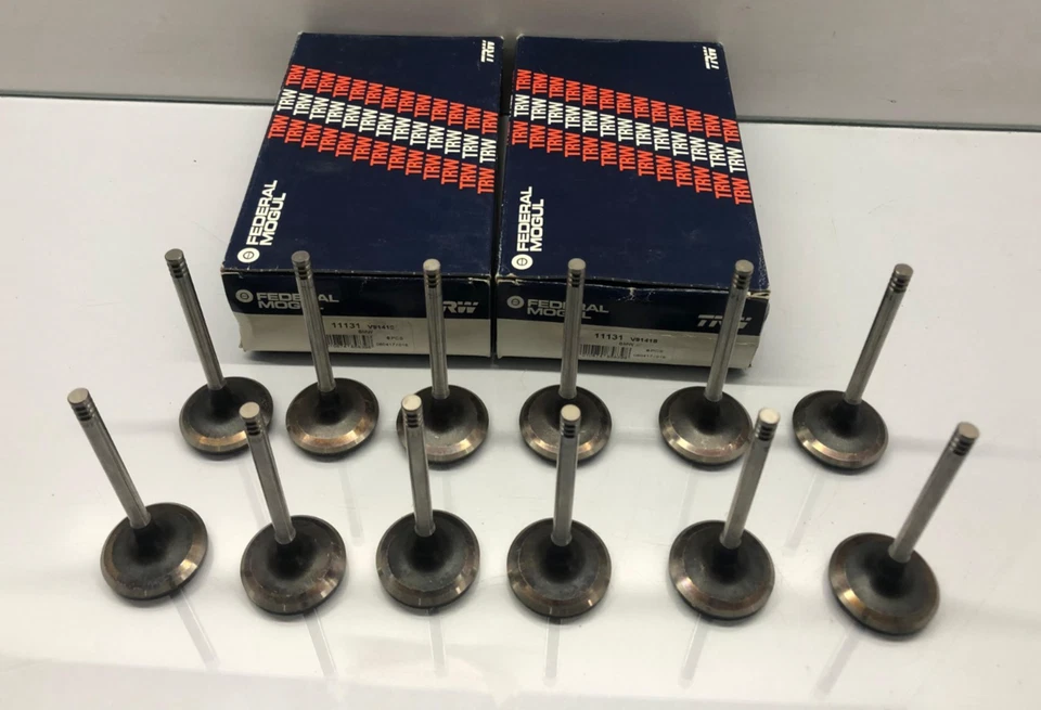 12 X Válvulas de admisión V91418 11131 para BMW 850 i 11341709941 081VE30339000 M70B50 Foto 1 de 4