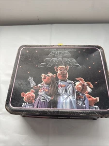 1977 Muppet Show Presents Pigs In Space metal lunchbox no Thermos Rare Vintage - Picture 1 of 9