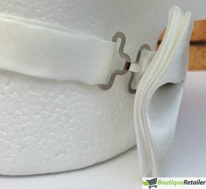 Classic White Bow Tie Wedding Tuxedo Necktie Formal Bestman Party Accessory - Picture 1 of 3