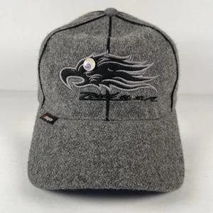 Vintage Y2K Zcud USA Wool Blend Hat Cap Adjustable Ravens Bird Skate Hype - Picture 1 of 10
