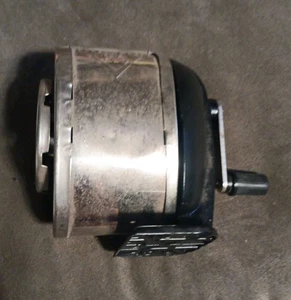 Vintage Boston KS Bleistiftspitzer Metall Handkurbel verstellbar USA Retro Büro - Bild 1 von 8