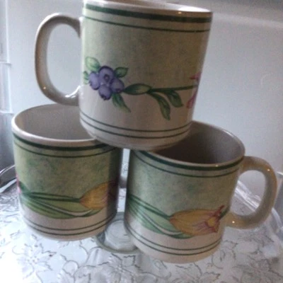 Oneida Bloneware Tulipan Garden Set The 3 Foto 1 de 4