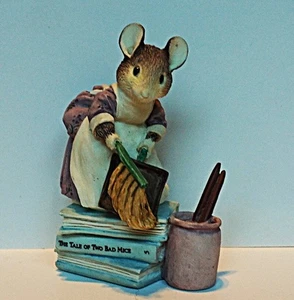 World of Beatrix Potter Hunca Munca racconto di due topi cattivi 1995 Lim. Ed - Foto 1 di 6