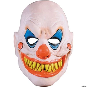 Adults Don Post Studios Demented Clown Half Mask - One Size - Picture 1 of 1