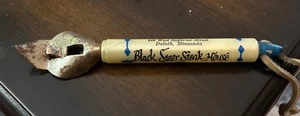 Vintage Advertising Bottle Opener Black Steer Steak House Duluth Minnesota - Picture 1 of 8
