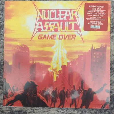 Nuclear Assault - Game Over LP Red/ Yellow Meltdown Limited 200 S.O.D. Anthrax  - Image 1 of 4