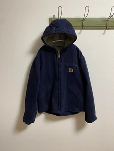 Gebrauchte Carhartt Sierra Active Jacke J141 MDT Navy Größe L Japan - Bild 1 von 10