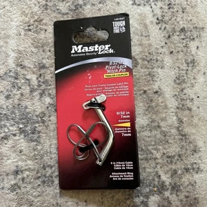 Master Lock 9/32” Pivot-Lock Hitch Pin Trailer Coupler - Bild 1 von 4