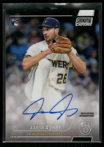 Autógrafos cromados #SCCBA-AA Aaron Ashby 2022 Stadium Club - Imagen 1 de 2