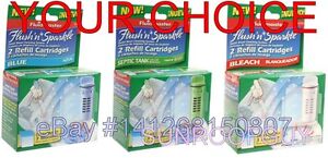 Fluidmaster Flush‘n Sparkle Refill Cartridges (2/pk) - NEW