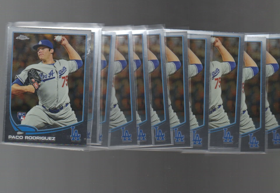 (27) COUNT LOT PACO RODRIGUEZ 2013 TOPPS CHROME ROOKIE CARD # 182 - Image 1 of 1