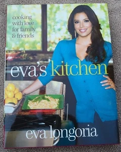 *EVA LONGORIA*SIGNED*AUTOGRAPHED*BOOK*EVA'S KITCHEN*1ST EDITION & 1ST PRINT*COA* - Picture 1 of 6