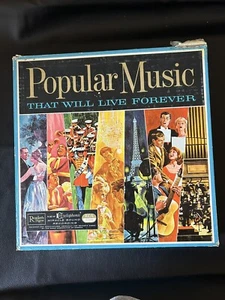Reader's Digest POPULAR MUSIC THAT WILL LIVE FOREVER 10 LP Albums Record Box Set - Picture 1 of 5