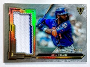 2020 Topps Triple Threads - AMED ROSARIO #SJR-ARO Jumbo Relic 35/36 METS - Picture 1 of 3