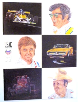 USAC Official Magazine November 1972 United States Auto Club Foyt McCluskey More Foto 1 de 4