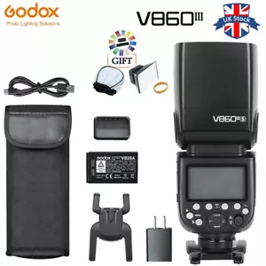 Godox V860III V860IIIS TTL HSS Li-ion Camera Flash Speedlite Light For Sony UK - Picture 1 of 12