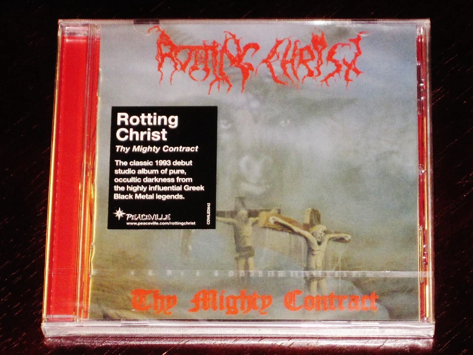 Rotting Christ: Thy Mighty Contract CD 2019 Reissue Peaceville EU CDVILED642 NEW - Image 1 of 3