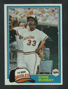 Eddie Murray 1981 Topps #490 casi nuevo-como nuevo  - Imagen 1 de 1