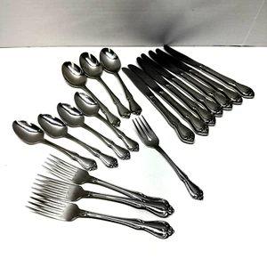 Lot Of 18 Oneida 1881 Rodgers Stainless Flat Wear Partial Serving - Picture 1 of 8