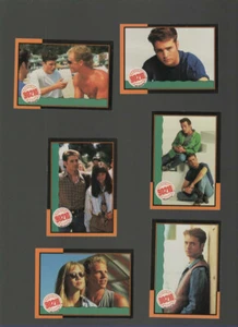 Lot of 6 Beverly Hills 90210 TV show trading cards Pub. 1991 Luke Shannon Jennie - Picture 1 of 2