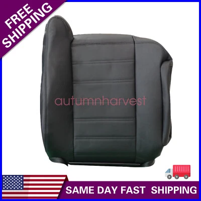 For 2003-2007 Hummer H2 Passenger Top Lean Back Leather Seat Cover Black - image 1 of 4