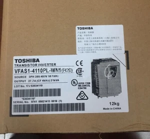 VFAS1-4110PL-WN1 New Sealed TOSHIBA TRANSISTOR INVERTER VFAS1-4110PL-WN1 - Picture 1 of 4