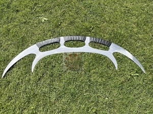 Klingon Bat'leth Replica – 46" Handmade Steel Blade Star Trek Warrior Sword - Picture 1 of 9