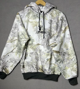 King's Snow Shadow Men's Pullover Hunting Hoodie Multi Large Camo Outdoor - Picture 1 of 10