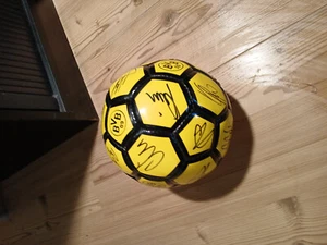 bvb Ball mit unterschriften - Bild 1 von 7