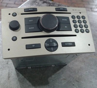 Orig. Opel Astra H Navigation Navi Autoradio Schaltereinheit CD Player 13262750 - Bild 1 von 4