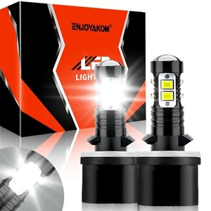 2x 880 LED Fog Light Bulbs For Chevy Trailblazer 2002 2007 2008 2009 Super White - Picture 1 of 11