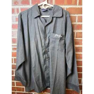 Herren Phat Farm Nachtwäsche Kollektion Grau Pyjama Oberteil Button Down Hemd XL - Bild 1 von 4