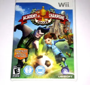 Nuevo Sellado Academy of Champions: Juego de Fútbol (Nintendo Wii, 2009) Versión de EE. UU. - Imagen 1 de 2