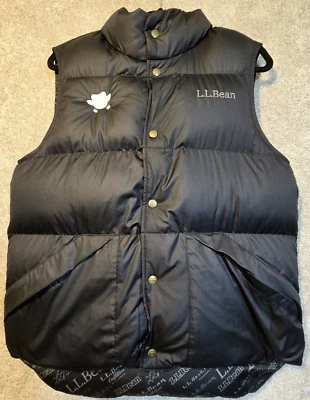 L.L. Bean Downtek Trail Model Down Vest '82 Midnight Black UNISEX Men S Women M - Image 1 of 4