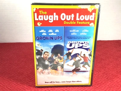Grown Ups (DVD, 2010) / Grown Ups 2 (DVD, 2013). Widescreen. New. Ships Fast. - Image 1 of 4