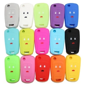 COVER CHIAVE GUSCIO SILICONE OPEL MOKKA ADAM CHEVROLET CRUISE AVEO CAPTIVA - Foto 1 di 45