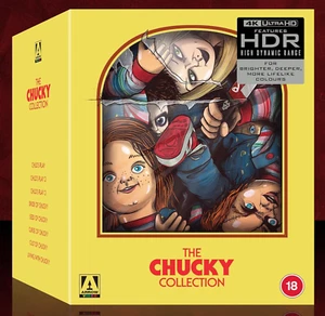 The Chucky Collection - 4K UHD Blu-Ray (8 Disc Collection) New & Sealed Reg Free - Picture 1 of 3