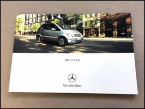 2002 Mercedes Benz A-Class A140 A190 A160 A170 70-page Car Brochure Catalog - Picture 1 of 12