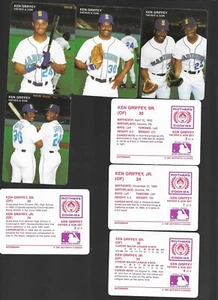 KEN GRIFFEY JR.1991 MOTHERS COOKIES SET(4) - Picture 1 of 1