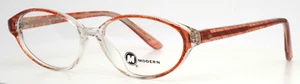 MODERN OPTICAL Kathy Brown Womens Oval Full Rim Eyeglasses 51-17-140 B:35 - Picture 1 of 17