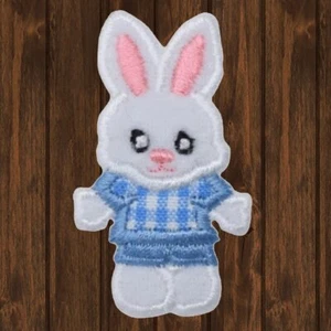 Easter Bunny Embroidered Patch — Iron On - Picture 1 of 1