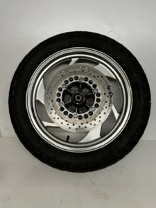 Pioneer Nevada 125 XF125L Front Wheel + Brake Disc. Tyre Disc 4.5mm Tread 2.5mm - Picture 1 of 17