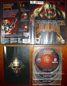 DOOM 3 [PC CD-ROM] id Software, Versión Española ¡¡COMPLETO!! - Picture 1 of 1
