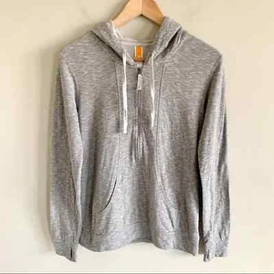 Lucy • fitted zip up athletic hoodie small - Picture 1 of 5